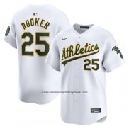 Camiseta Beisbol Hombre Oakland Athletics Brent Rooker Primera Limited Blanco