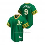 Camiseta Beisbol Hombre Oakland Athletics Reggie Jackson Cooperstown Collection Road Verde