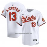 Camiseta Beisbol Hombre Baltimore Orioles Heston Kjerstad Primera Limited Blanco