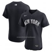 Camiseta Beisbol Hombre New York Yankees Elite Negro