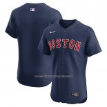 Camiseta Beisbol Hombre Boston Red Sox Alterno Elite Azul