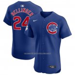 Camiseta Beisbol Hombre Chicago Cubs Cody Bellinger Alterno Elite Azul