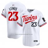 Camiseta Beisbol Hombre Minnesota Twins Royce Lewis Primera Limited Blanco