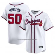 Camiseta Beisbol Hombre Atlanta Braves Charlie Morton Primera Limited Blanco