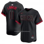 Camiseta Beisbol Hombre Cincinnati Reds Barry Larkin City Connect Limited Negro