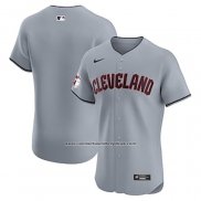 Camiseta Beisbol Hombre Cleveland Guardians Alterno Primera Elite Gris