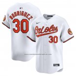 Camiseta Beisbol Hombre Baltimore Orioles Grisson Rodriguez Primera Limited Blanco