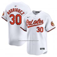 Camiseta Beisbol Hombre Baltimore Orioles Grisson Rodriguez Primera Limited Blanco