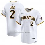 Camiseta Beisbol Hombre Pittsburgh Pirates Connor Joe Primera Limited Blanco