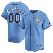 Camiseta Beisbol Hombre Tampa Bay Rays Alterno Limited Personalizada Azul