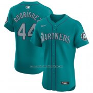 Camiseta Beisbol Hombre Seattle Mariners Julio Rodriguez Alterno Elite Verde