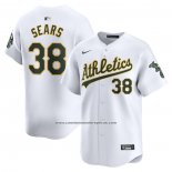 Camiseta Beisbol Hombre Oakland Athletics JP Sears Primera Limited Blanco