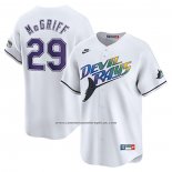 Camiseta Beisbol Hombre Tampa Bay Rays Fred McGriff Limited Blanco