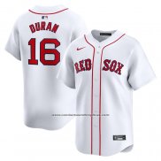 Camiseta Beisbol Hombre Boston Red Sox Jarren Duran Primera Limited Blanco