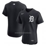 Camiseta Beisbol Hombre Detroit Tigers Alterno Elite Negro1