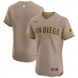 Camiseta Beisbol Hombre San Diego Padres Alterno Primera Elite Marron