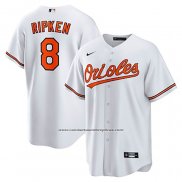 Camiseta Beisbol Hombre Baltimore Orioles Cal Ripken Jr. Replica Blanco