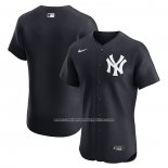 Camiseta Beisbol Hombre New York Yankees Alterno Elite Negro