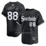 Camiseta Beisbol Hombre Chicago White Sox Luis Robert Jr. Limited Negro