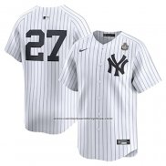 Camiseta Beisbol Hombre New York Yankees Giancarlo Stanton Limited Blanco