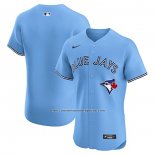 Camiseta Beisbol Hombre Tampa Bay Rays Alterno Primera Elite Azul