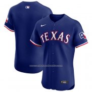 Camiseta Beisbol Hombre Texas Rangers Alterno Primera Elite Violeta