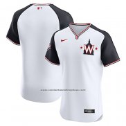 Camiseta Beisbol Hombre Washington Nationals Alterno Elite Blanco